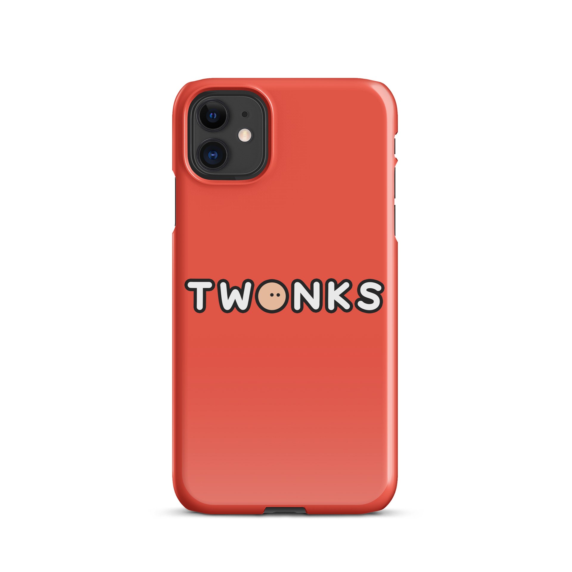 Twonks Logo Phone Case - Red product image (2)
