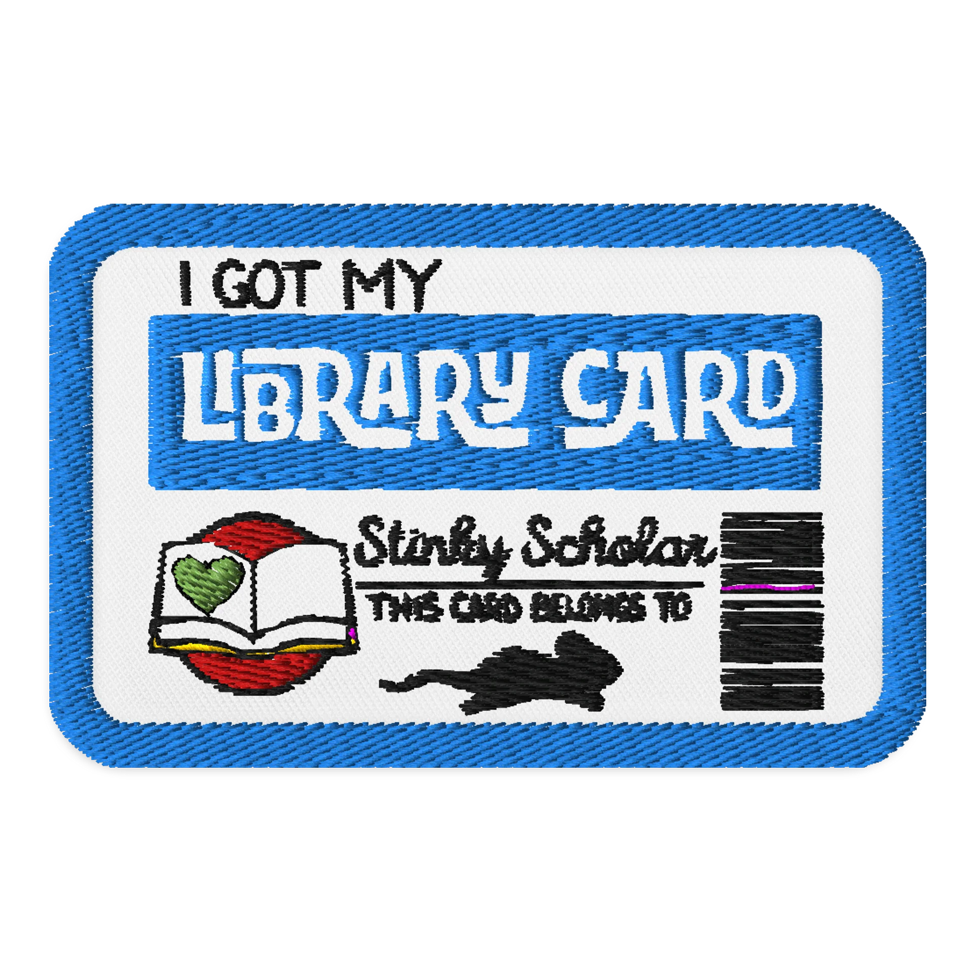 Trash Scouts GARBADGE: STINKY SCHOLAR - Embroidered Badge product image (1)