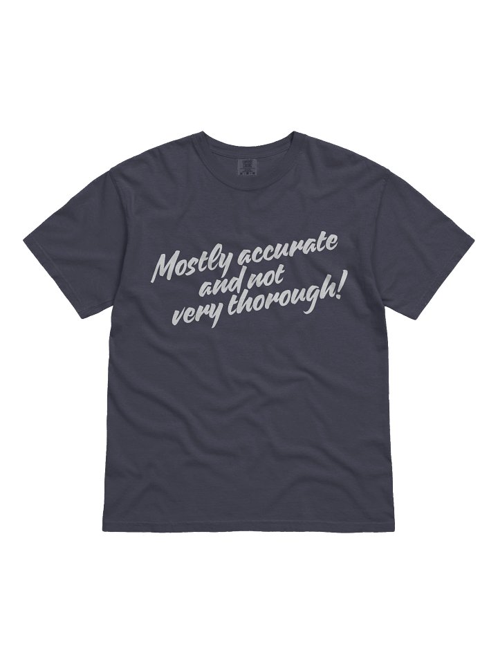 Mostly Accurate T Shirt 1 product image (1)