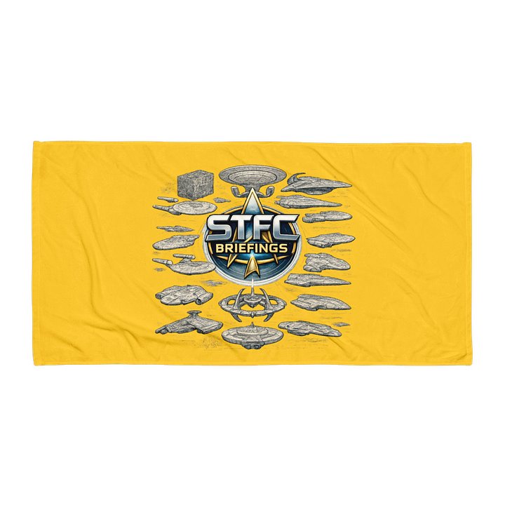 STFC Briefings All The Ships Collection Beach Towel product image (1)