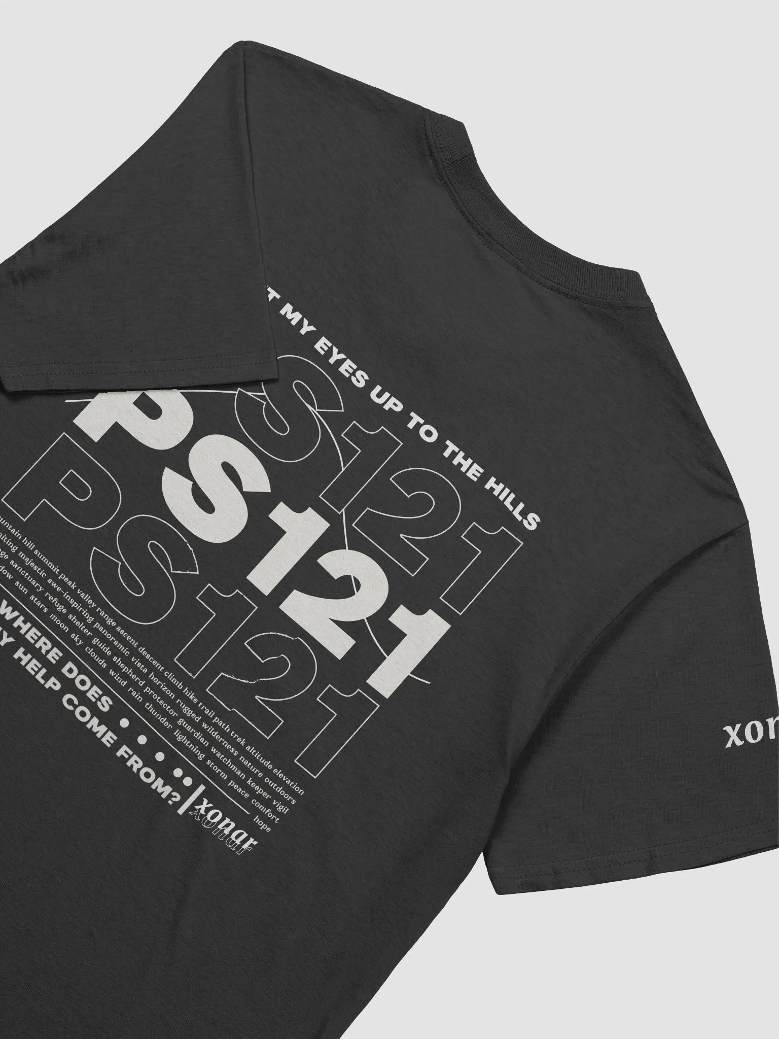 PS121 Shirt Black (back) product image (1)