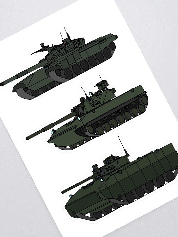 Woodland Russia Sticker Sheet product image (1)