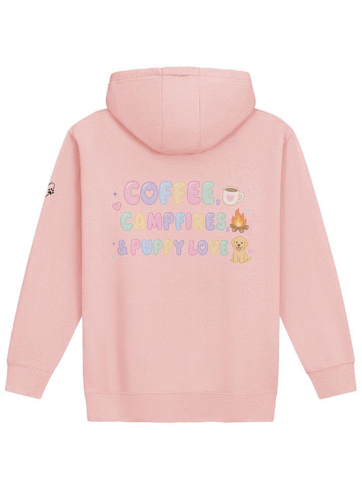 Coffee, Campfires & Dog Mom Things Hoodie 🐾☕🏕️ product image (2)
