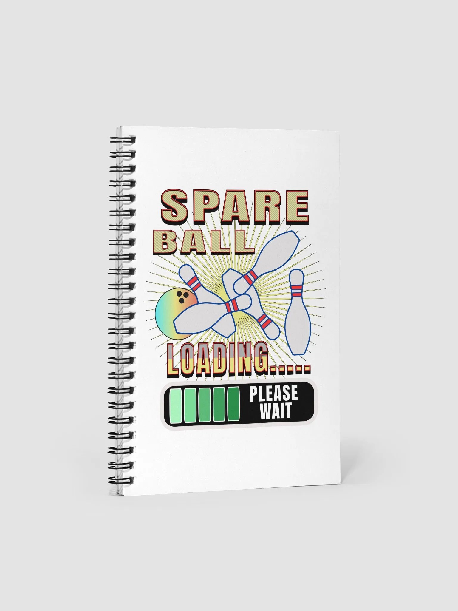 Spare Ball Bowling Loading Notebook product image (1)