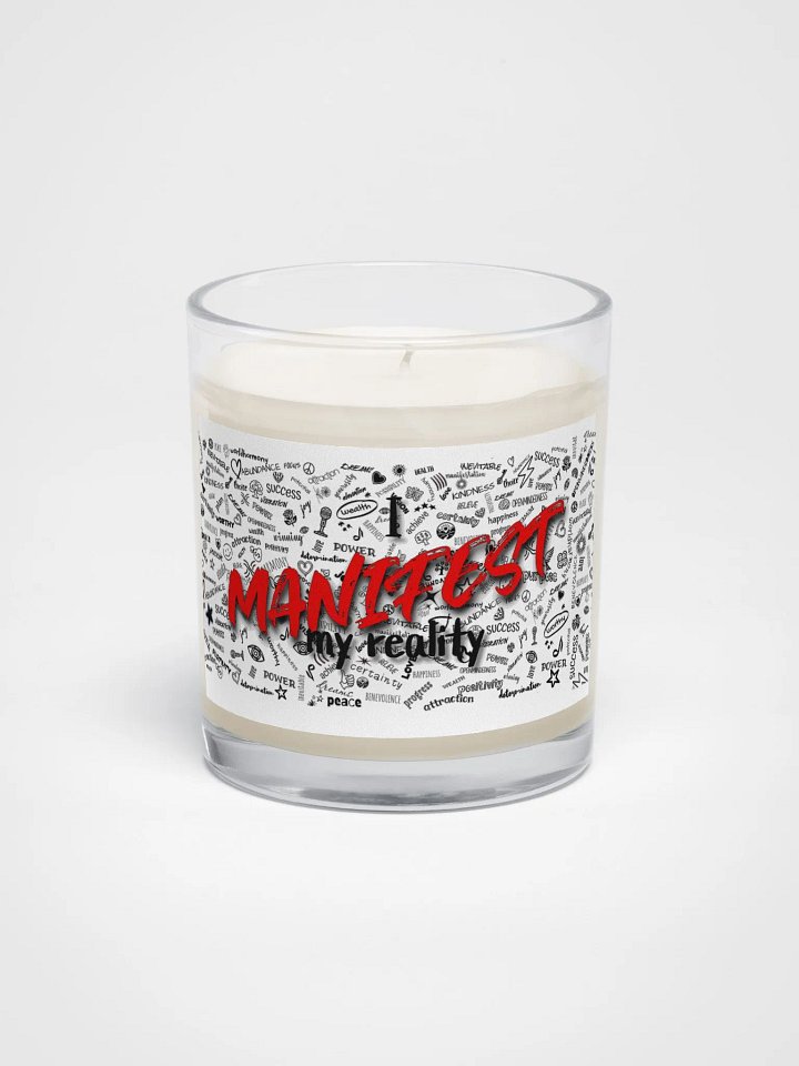 Manifestation Candle, Soy wax, Red product image (1)