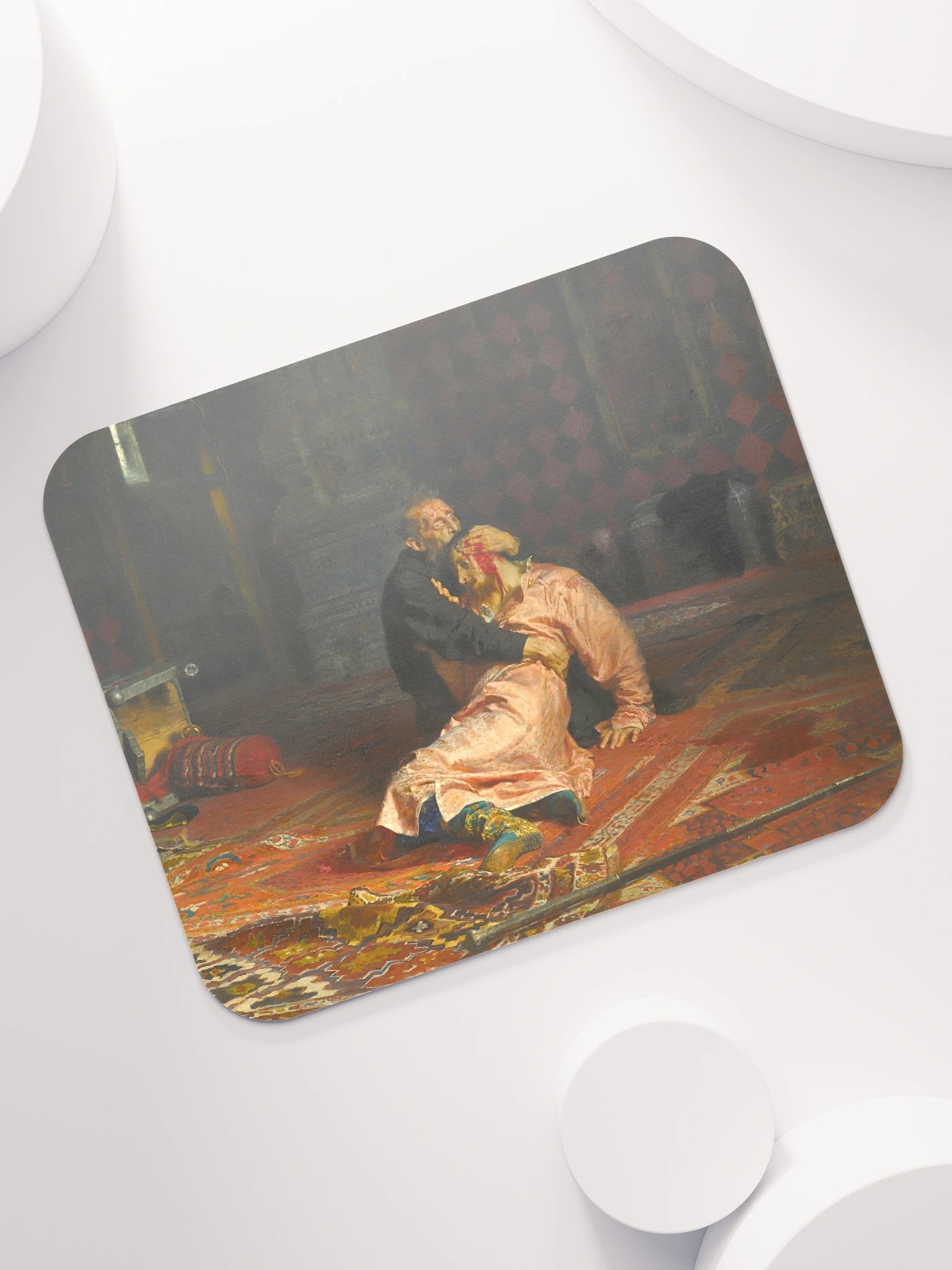 Ilya Repin – Ivan the Terrible and His Son Ivan Mouse Pad product image (7)