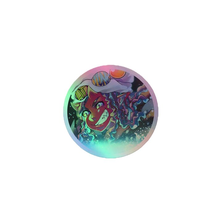 Holographic Oni Onsta Sticker! product image (1)