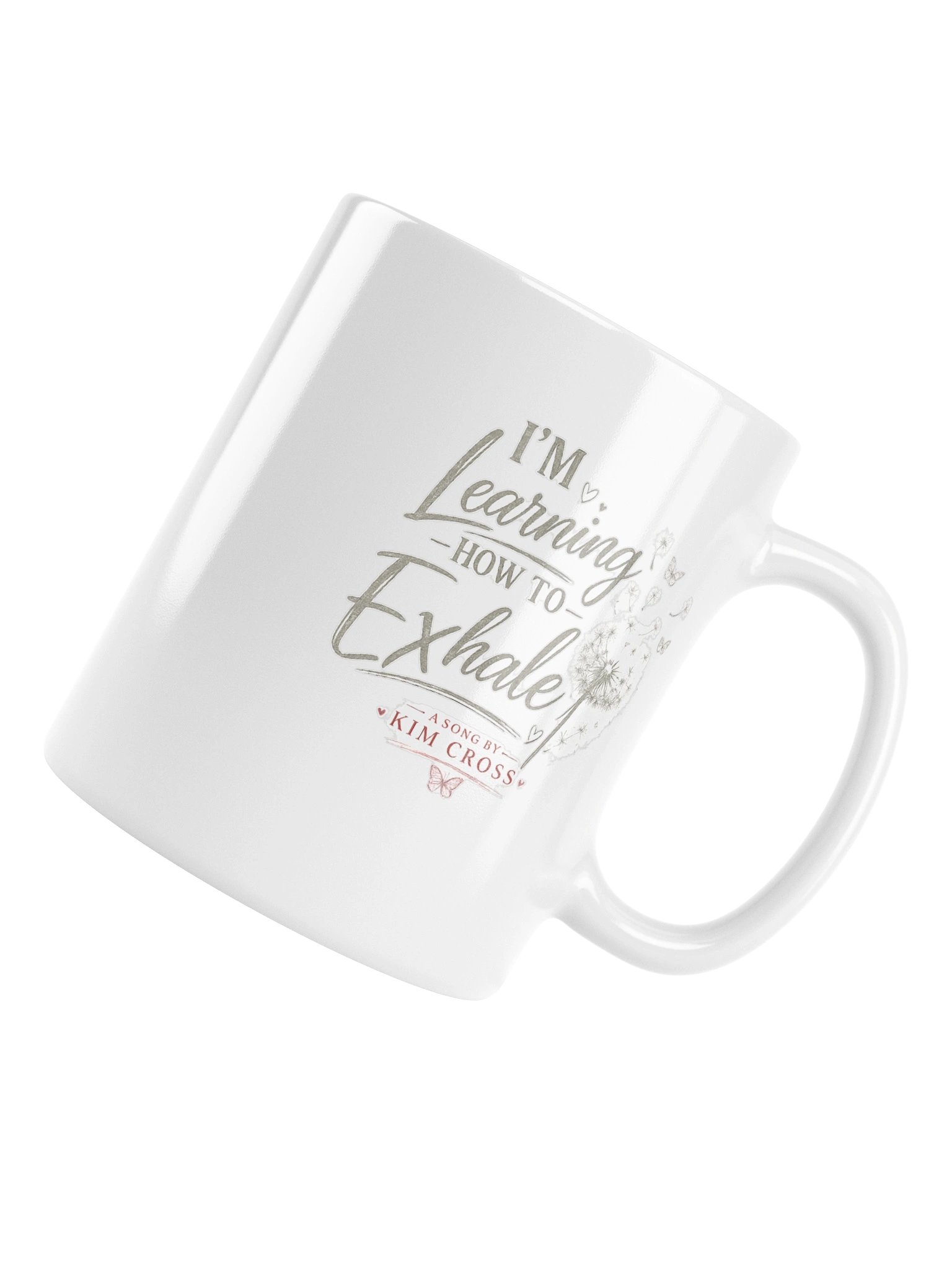 I'm Learning How to Exhale White Coffee Mug product image (17)