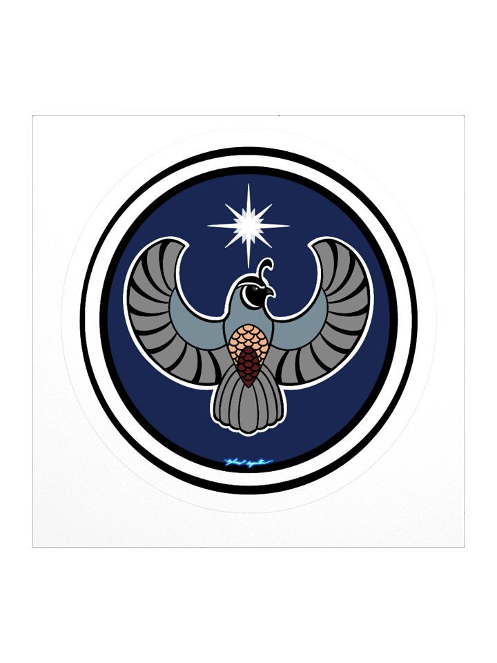 California Quail- Resistance. CA. (sticker) product image (1)