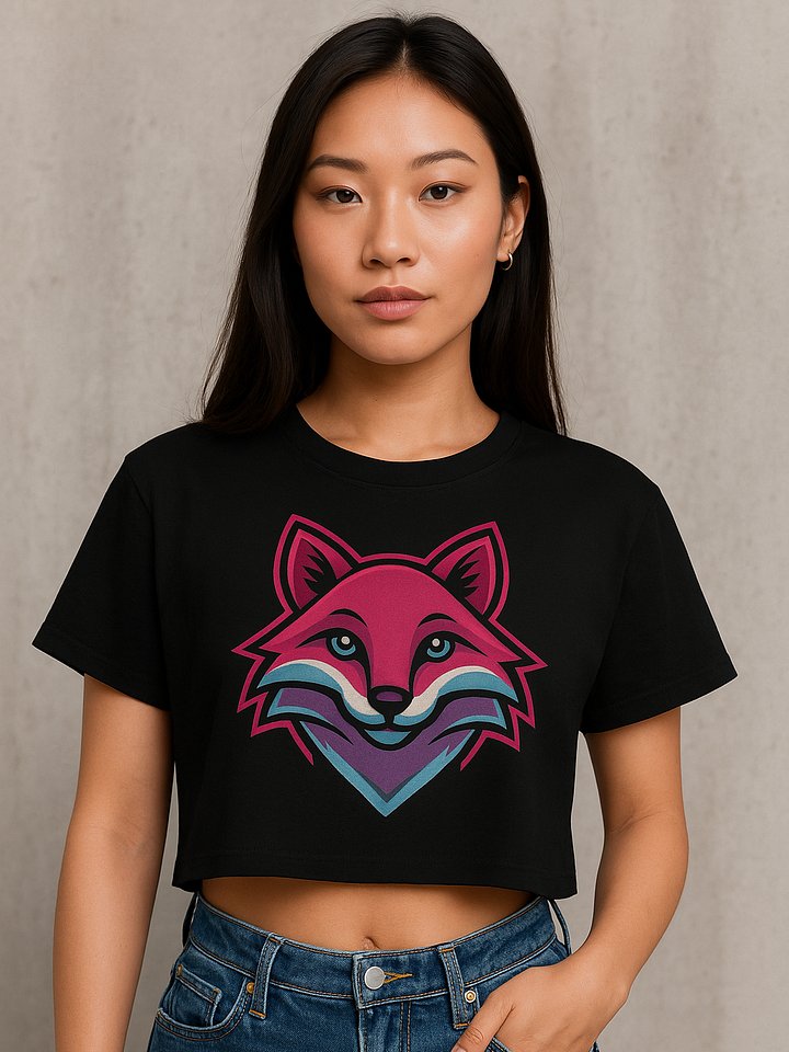Pete Fox Neon Crop Tee product image (2)