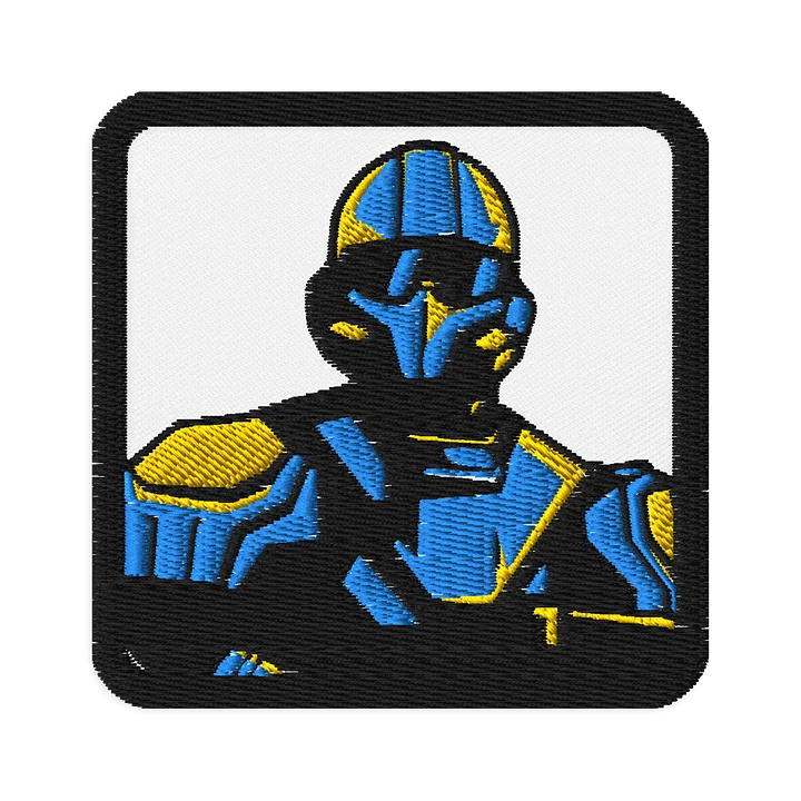 Helldiver Bust Patch [Square] product image (1)