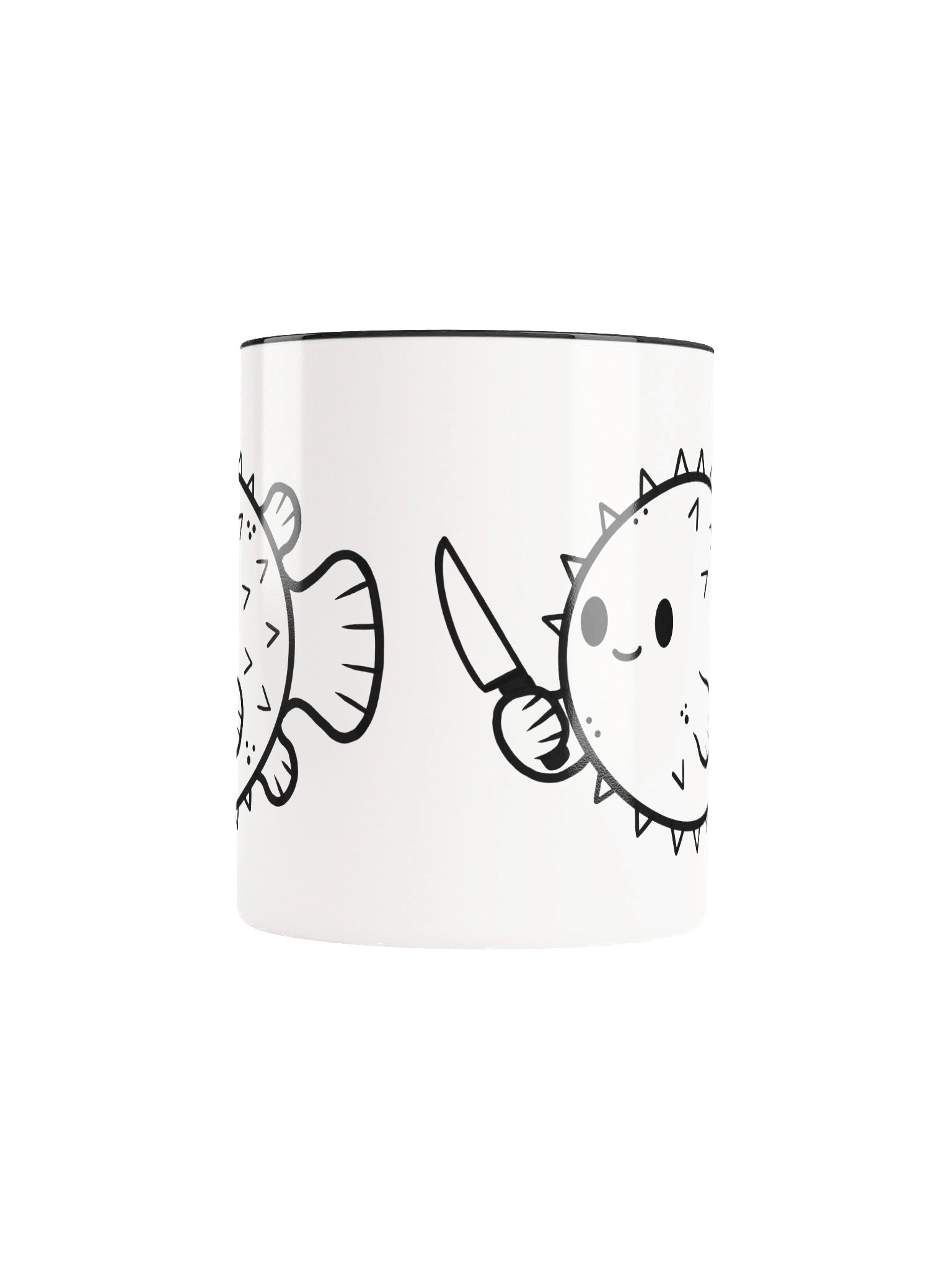 Moody Pufferfish Mug product image (5)