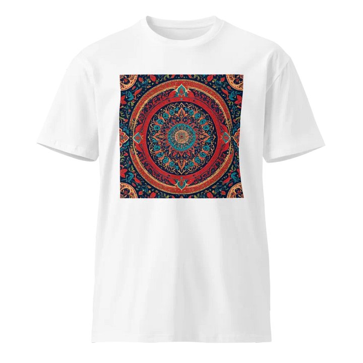 T-Shirt with Persian Carpet Design Mix of Beautiful Colors product image (1)