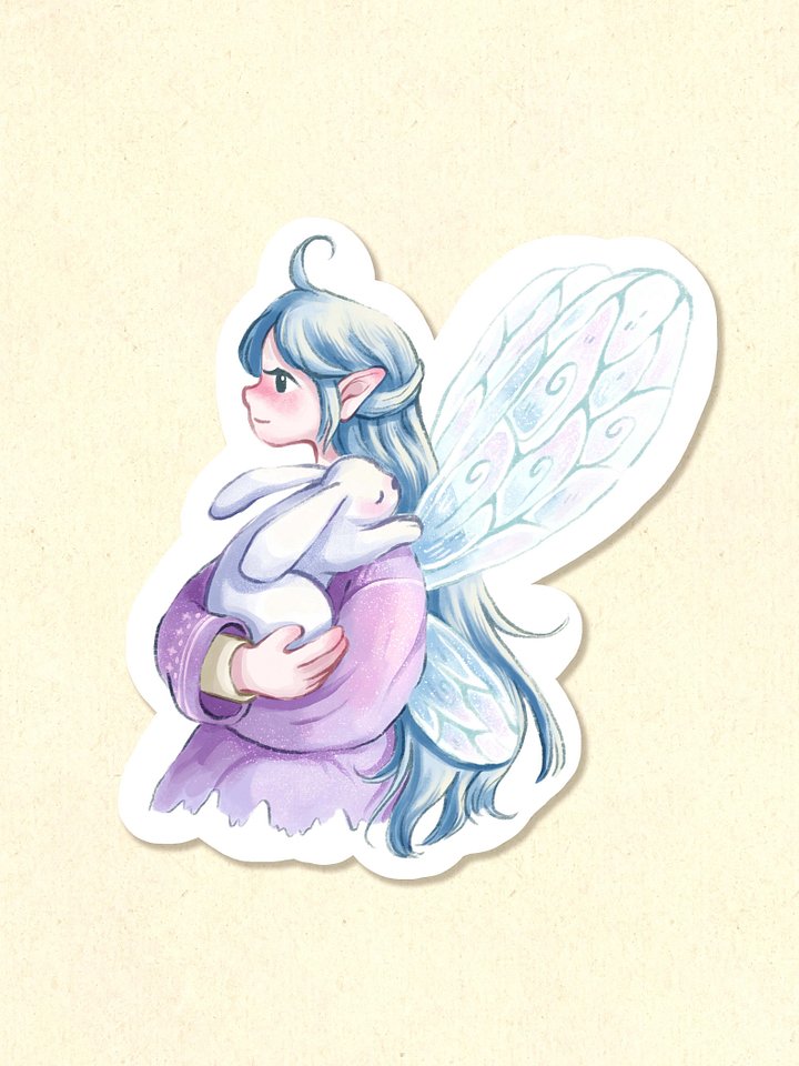 Winter Fairy - Sticker 3x3 product image (1)