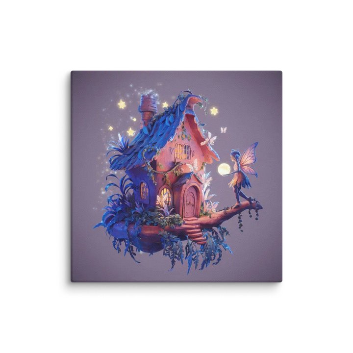 Watercolour Fairy House Art - v12 product image (1)