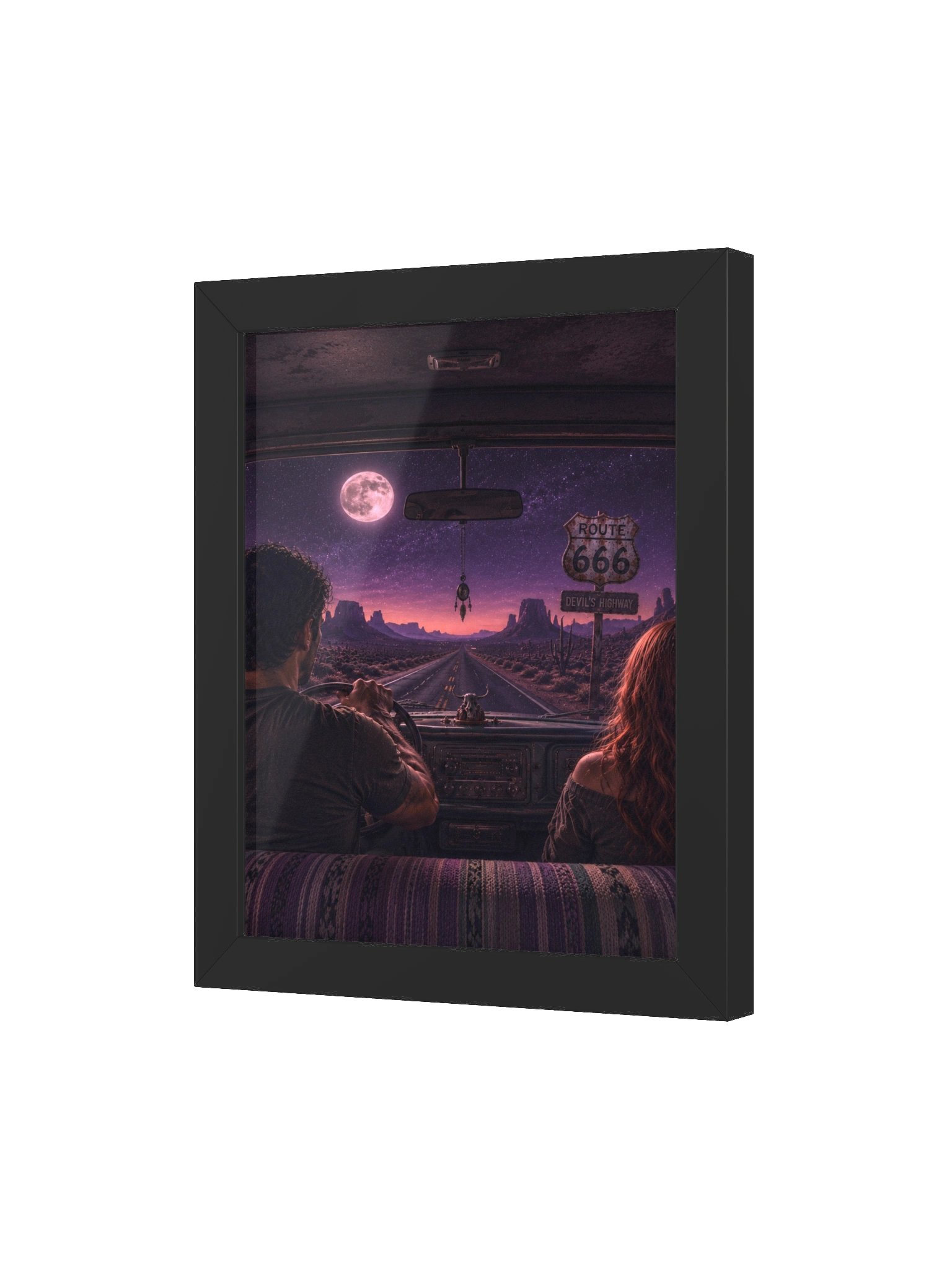 ROUTE 666 FRAMED PRINT product image (3)