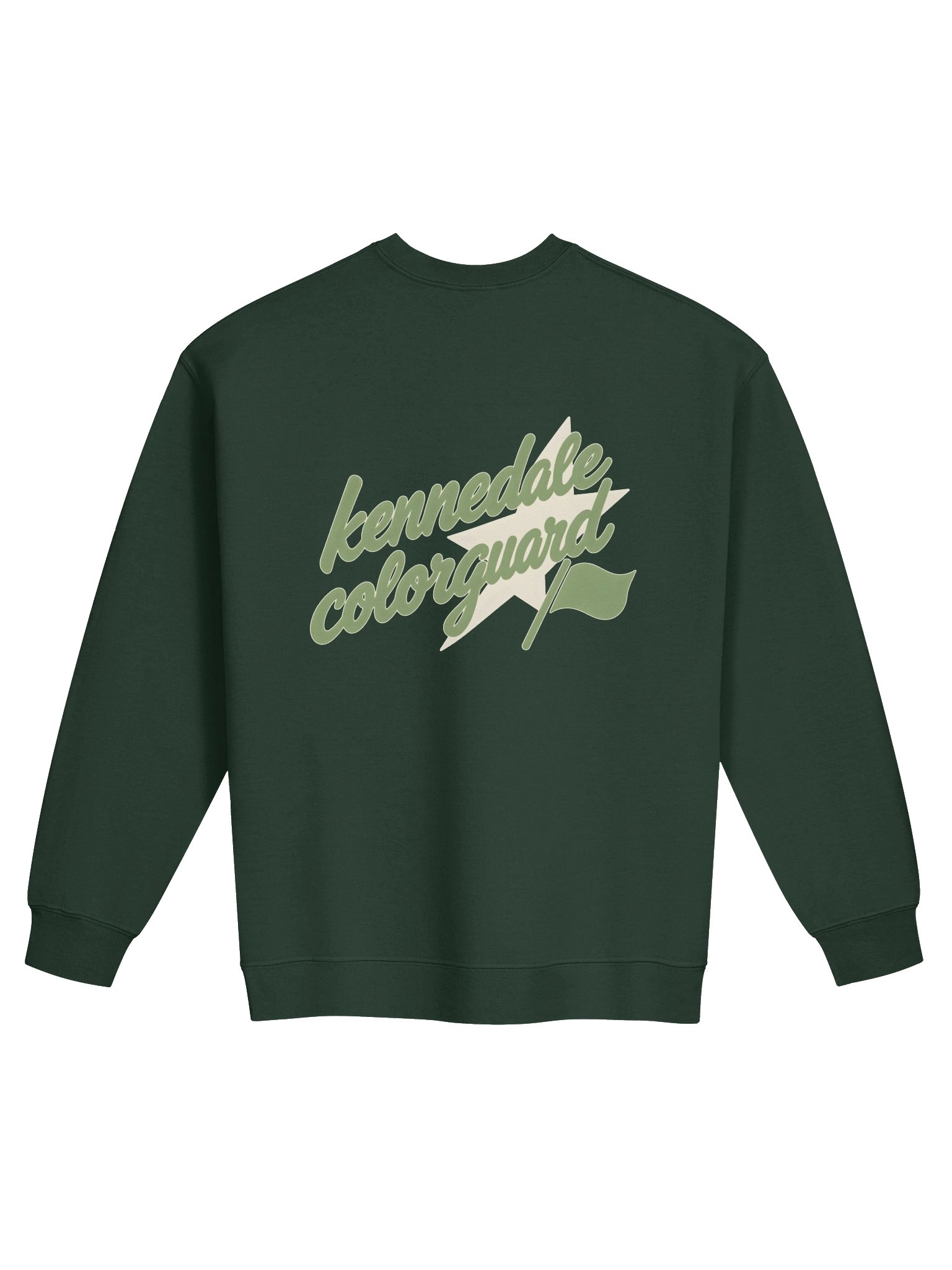 Kennedale Colorguard Star Green Crewneck product image (1)
