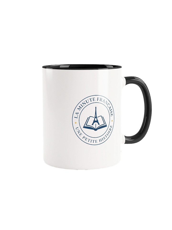 La Minute Française Ceramic Mug, French Learner Coffee Mug Gift product image (1)