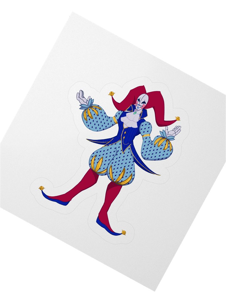 Cecil the Jester-Mayor Sticker product image (5)