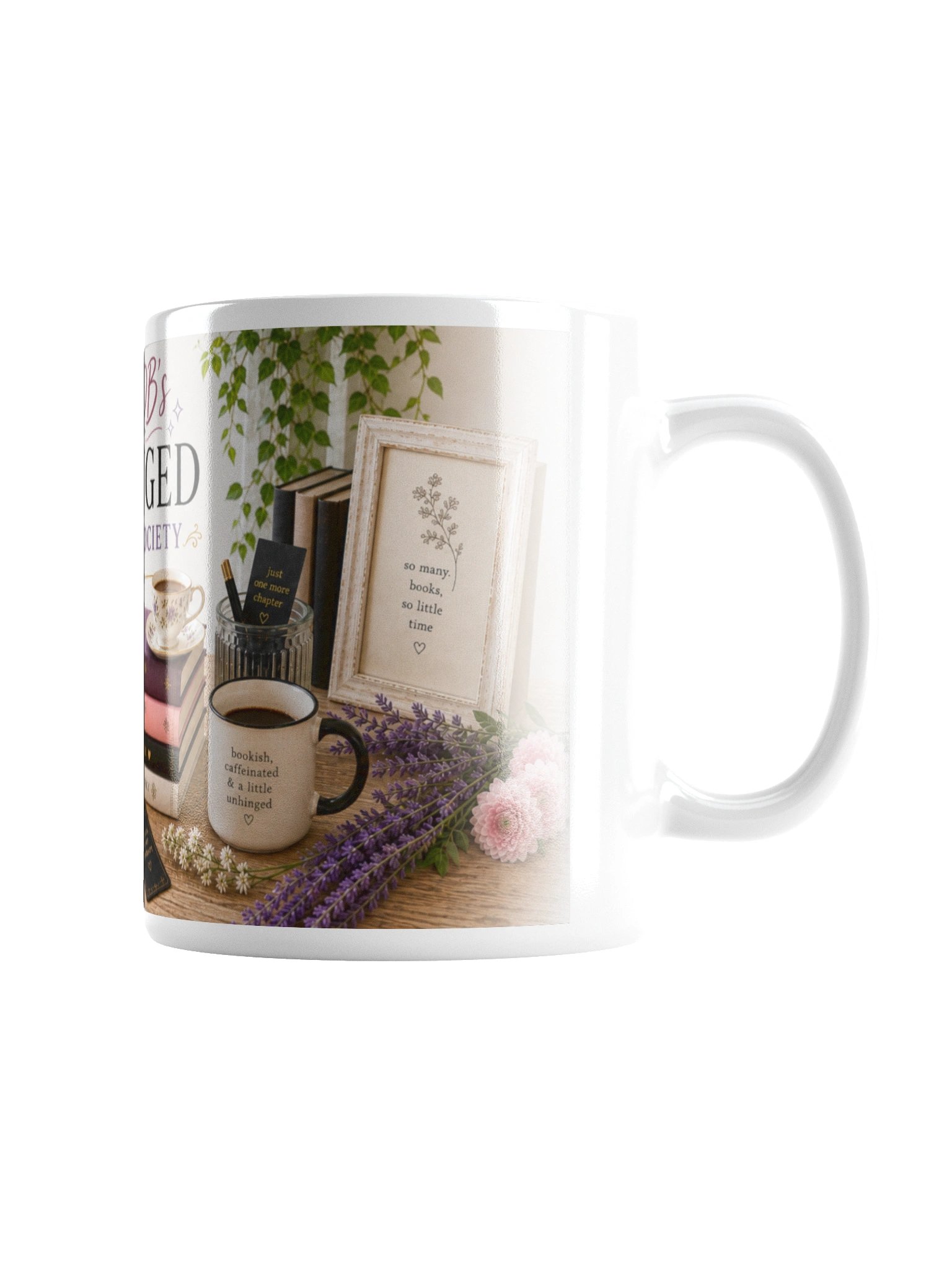 Mrs CDB's Unhinged Readers Society - Mug product image (3)