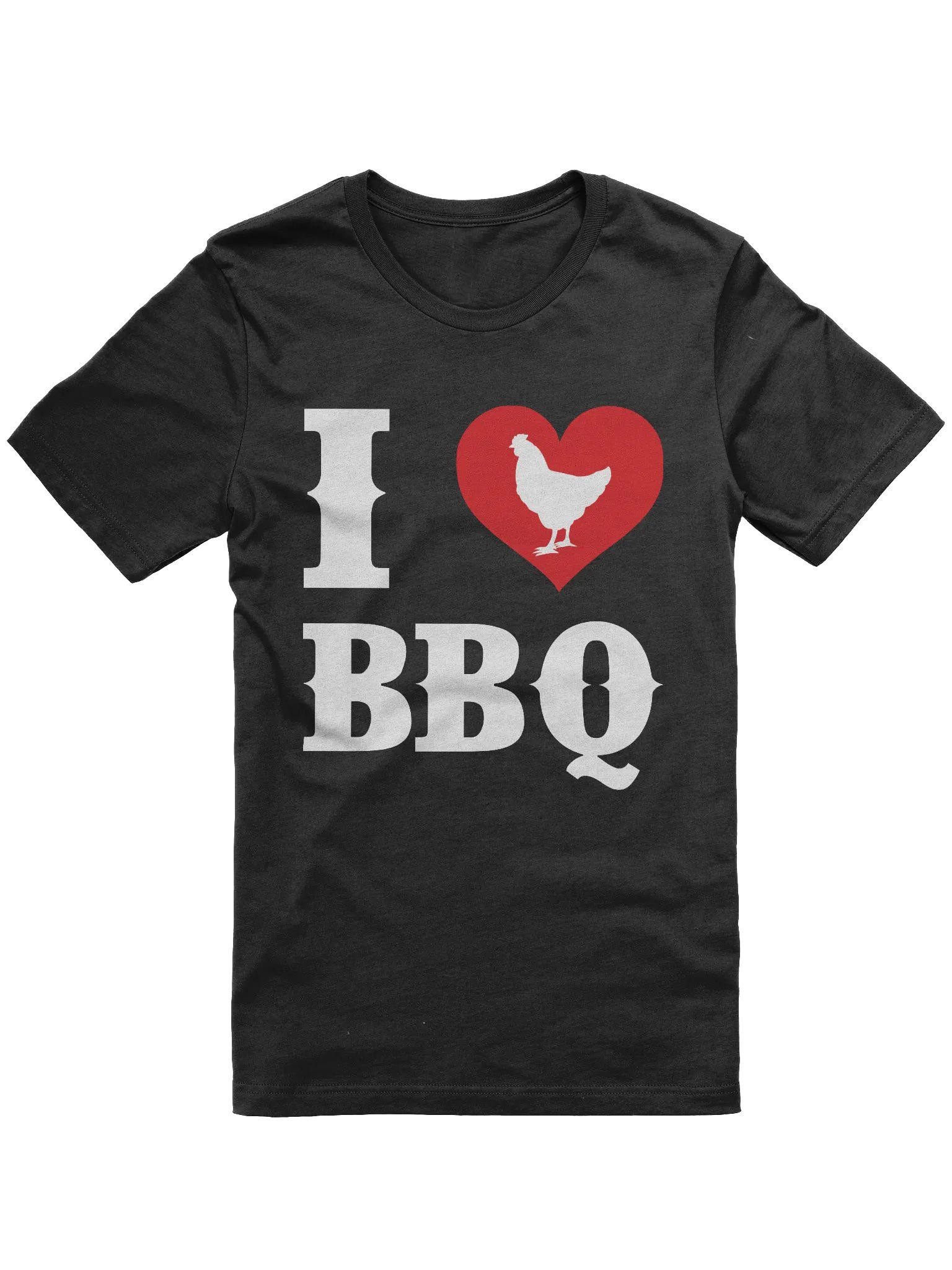 I Love BBQ T-shirt product image (1)