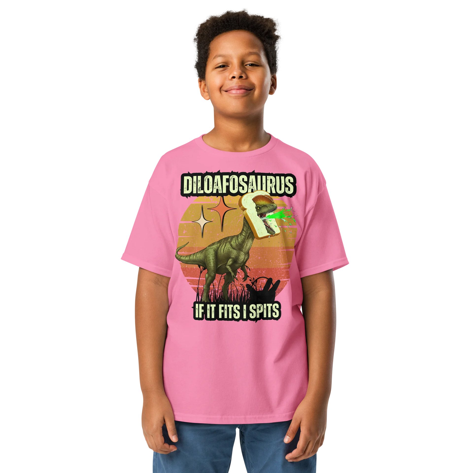 Diloafosaurus - Dilophosaurus and Bread Funny Shirt product image (6)