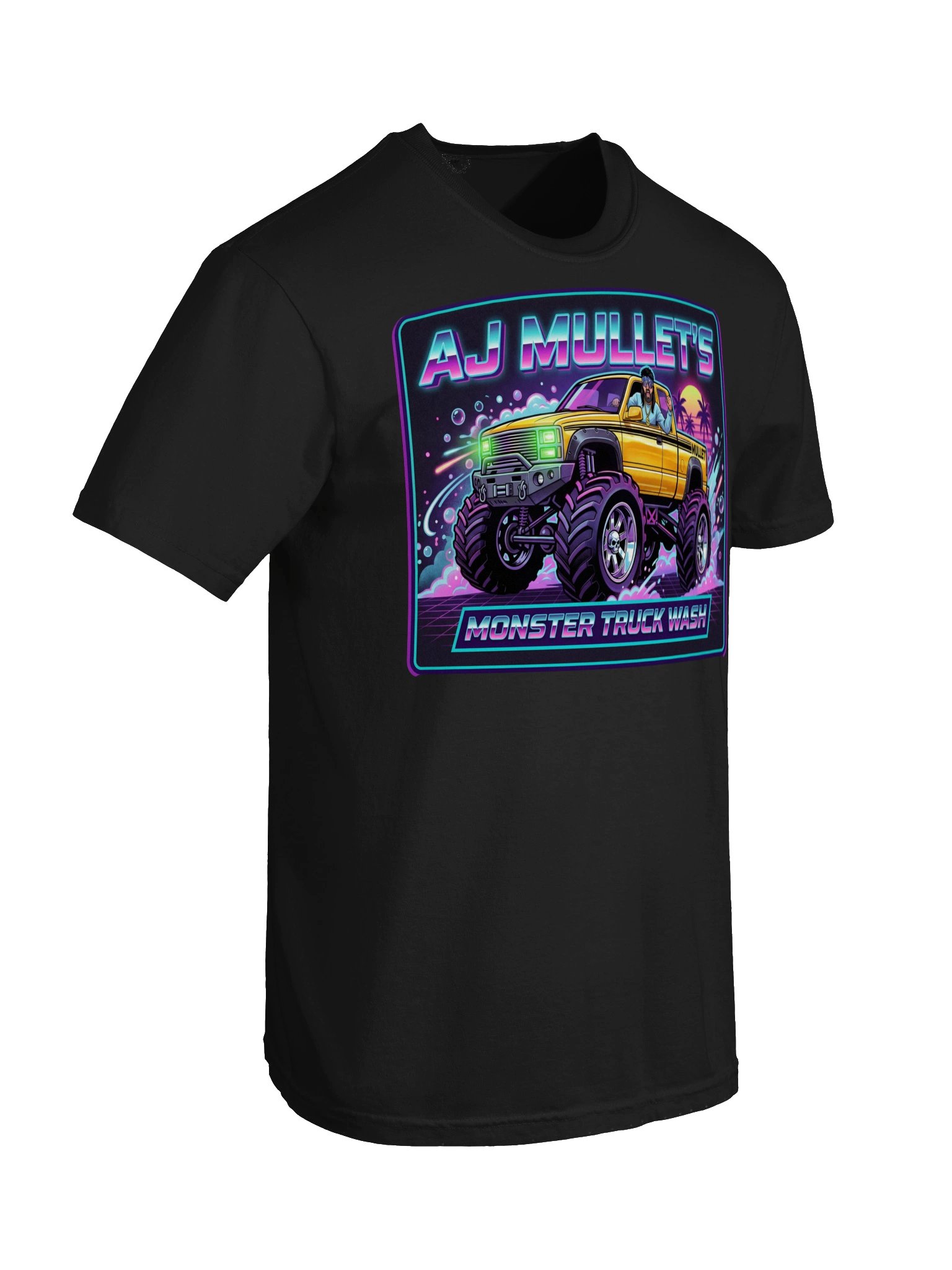 Comfort Colors Garment-Dyed Heavyweight T-Shirt : MULLETS MONSTER TRUCK WASH product image (59)