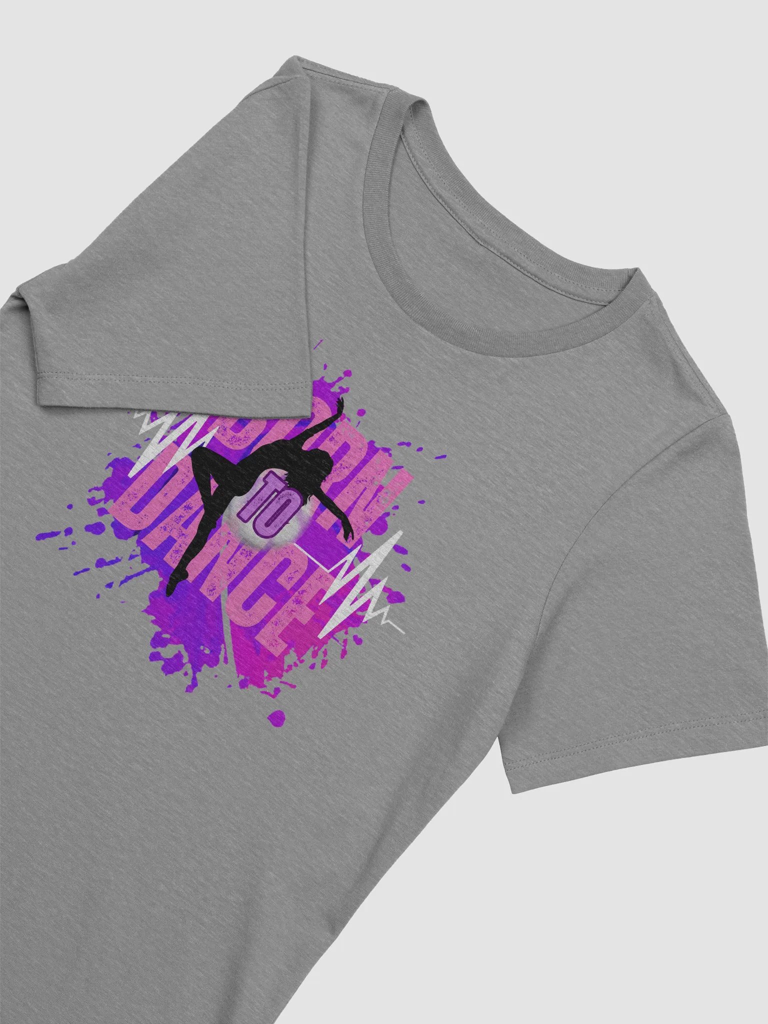 Expressive Born to Dance Her Silhouette T-Shirt product image (93)