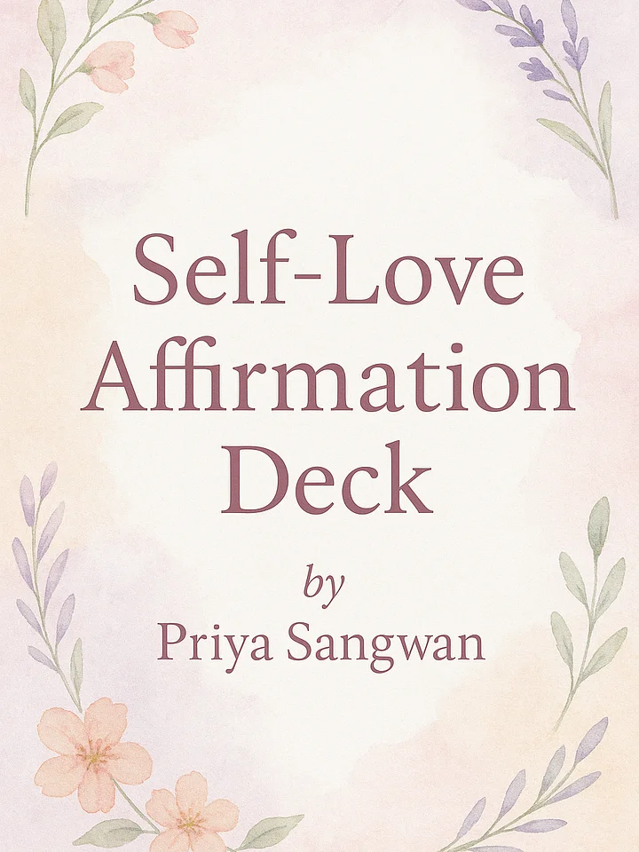 Rise in Self-Love: A 52-Card Affirmation Deck product image (1)