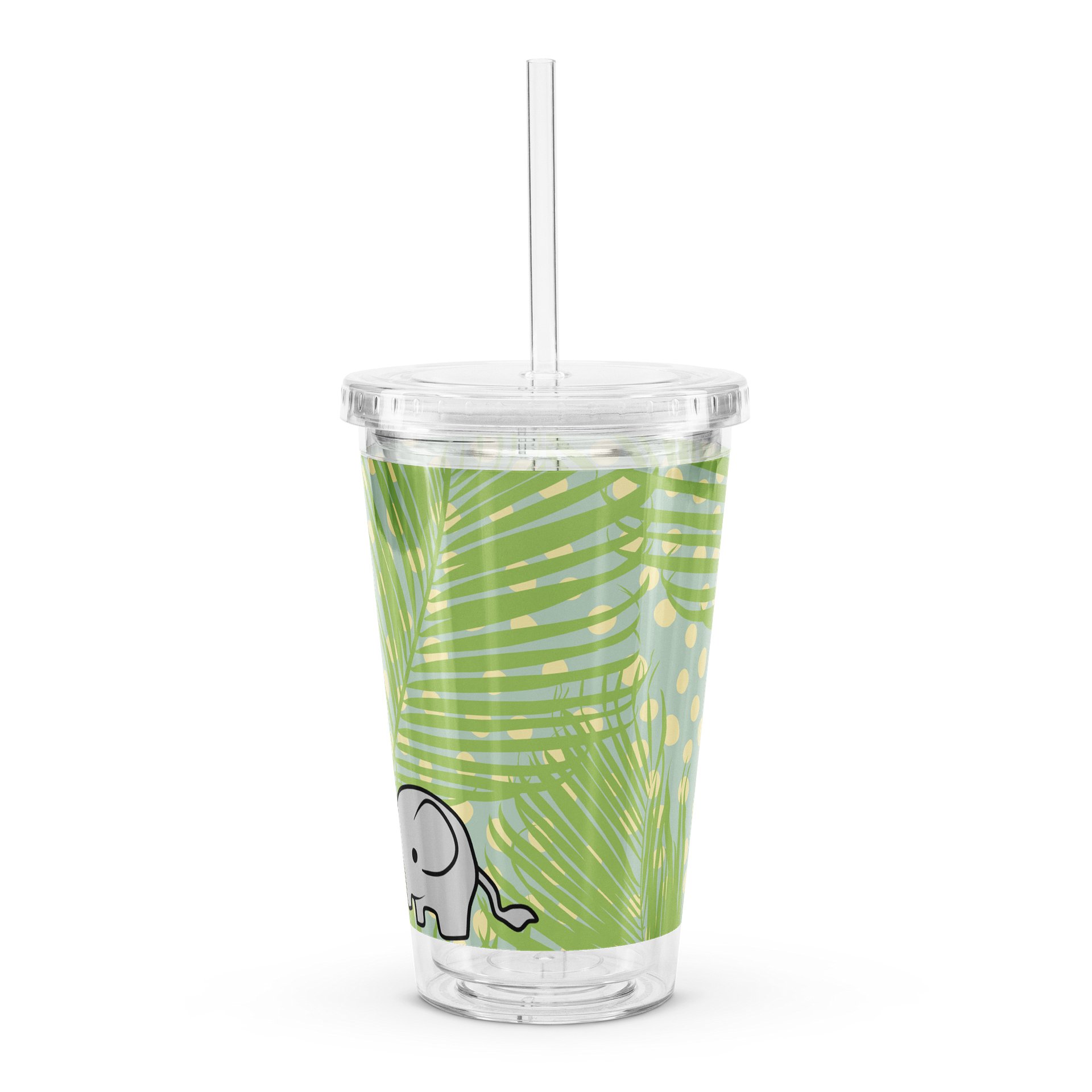 Double Wall Elephant Plastic Tumbler product image (1)