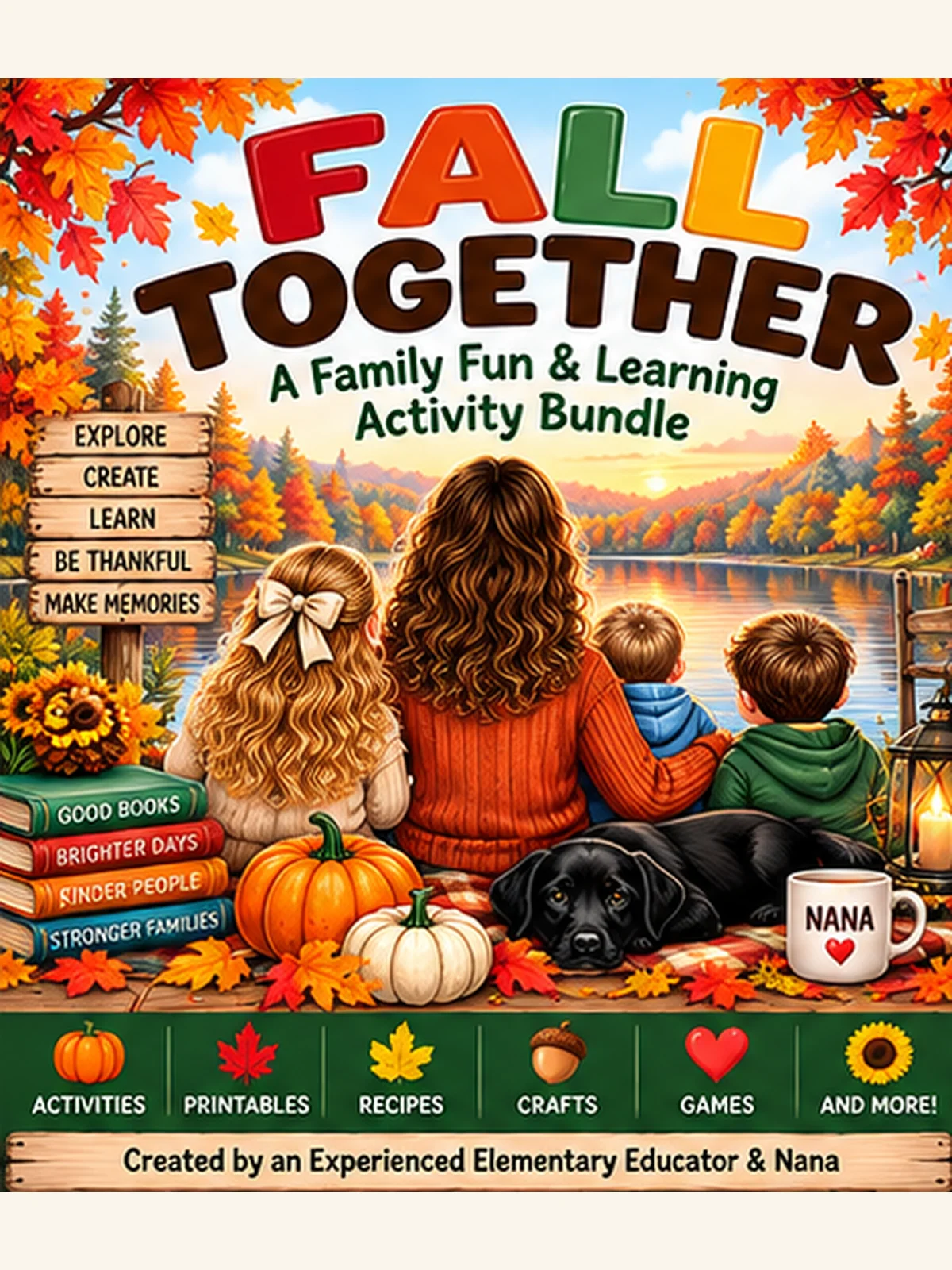 Fall Together — A Family Fall Activity & Memory Bundle product image (1)