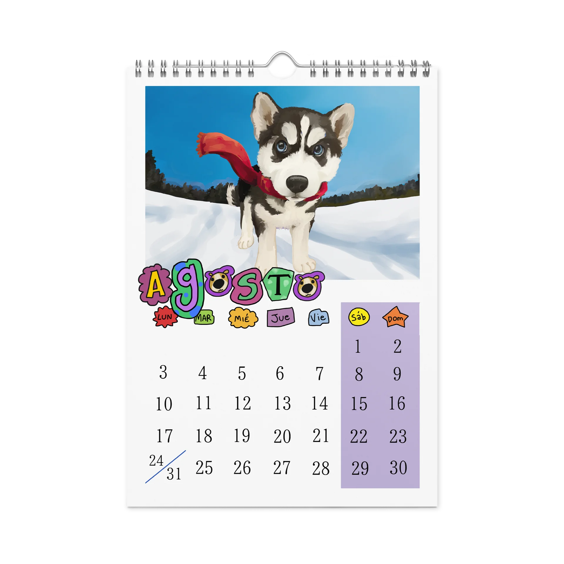 calendar espanol product image (2)