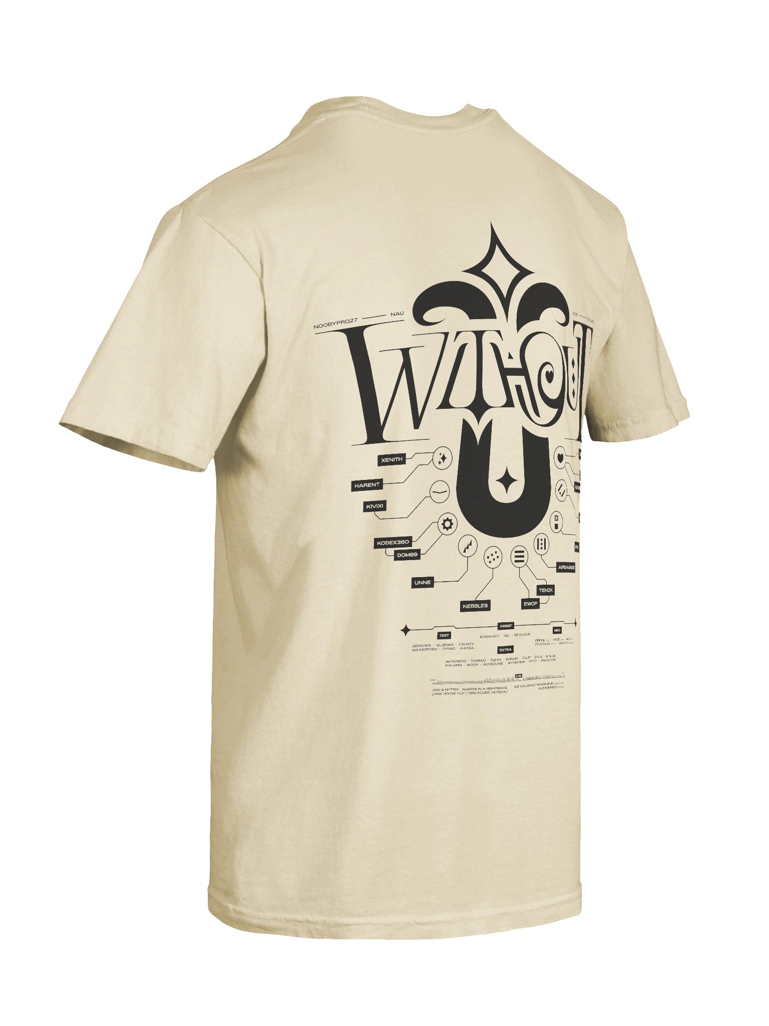 W/O U Black/Ivory Shirt product image (10)