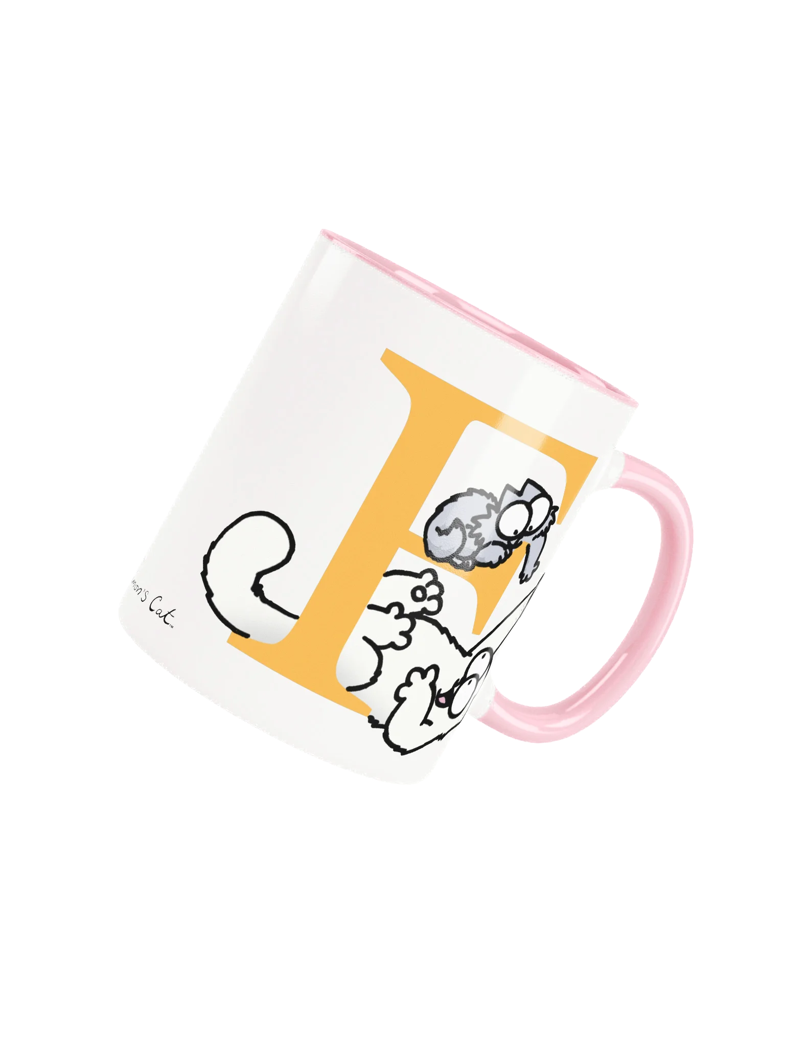 Cat Monogram Mug - F product image (4)