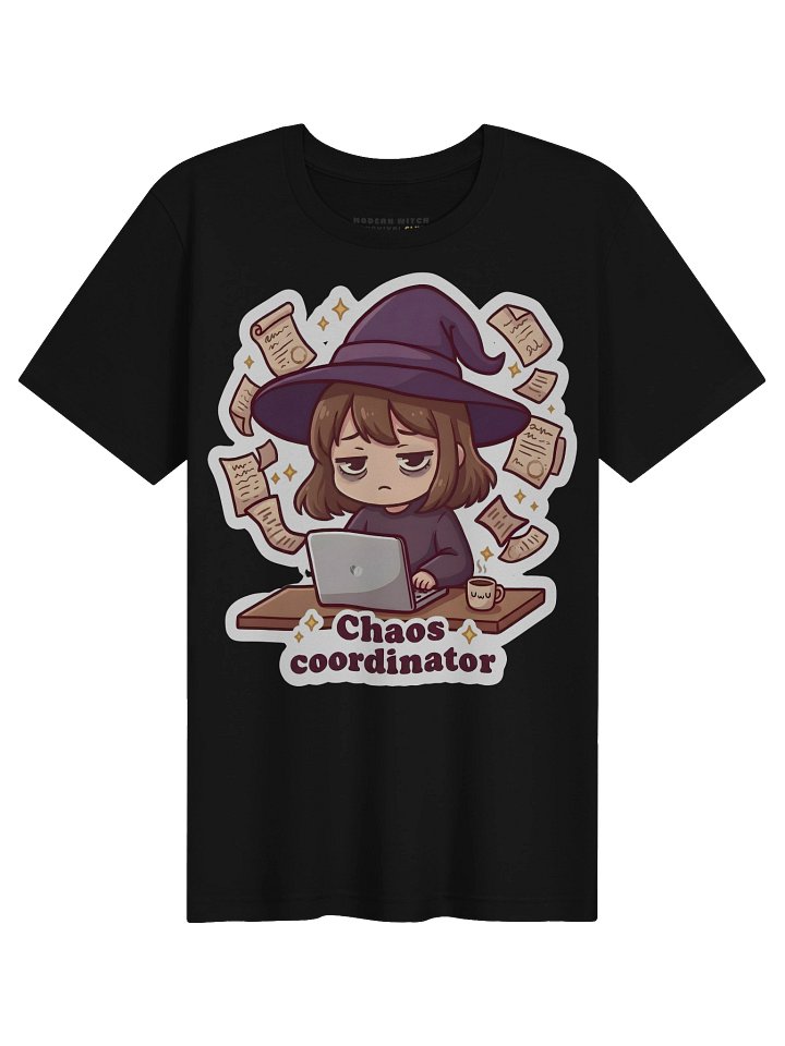 Chaos coordinator - Cozy Witch T-Shirt product image (3)