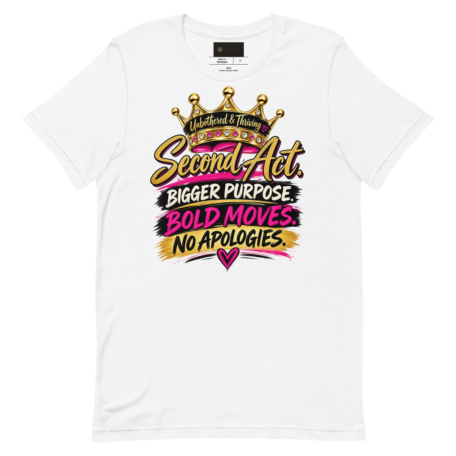Unbothered & Thriving Crown Tee product image (1)
