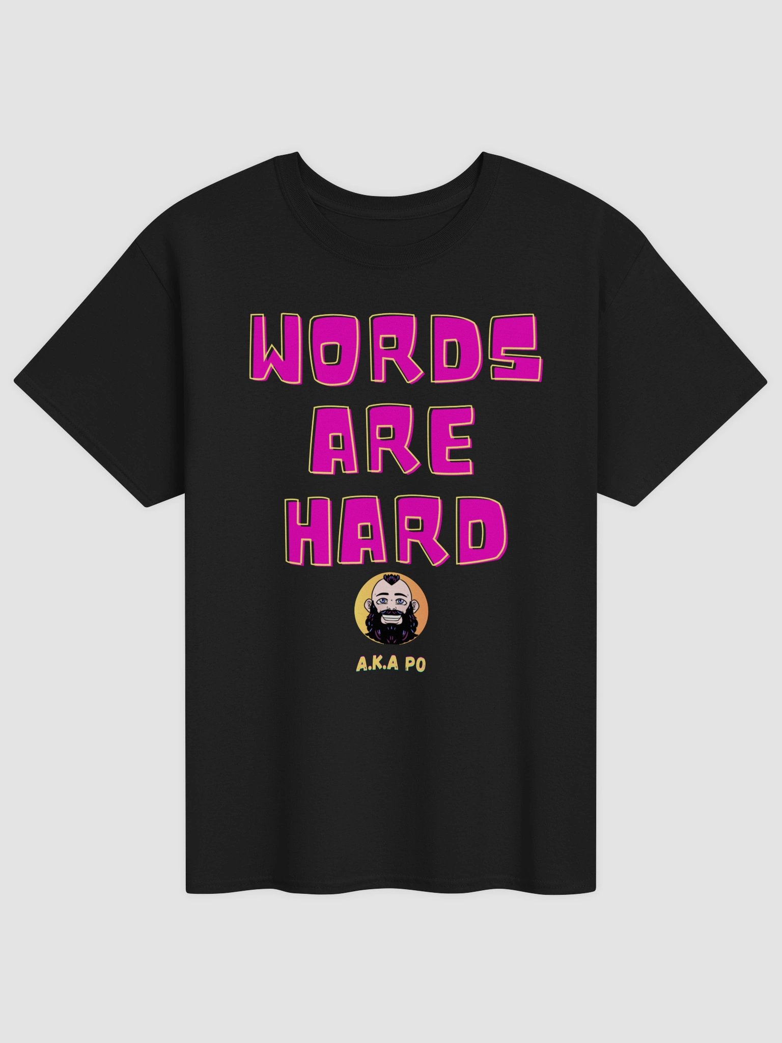 Words Are Hard Tee product image (1)