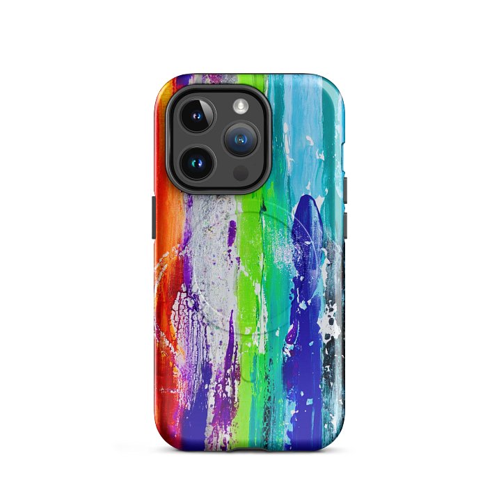 Screaming Rainbow iPhone® Case MagSafe® product image (2)