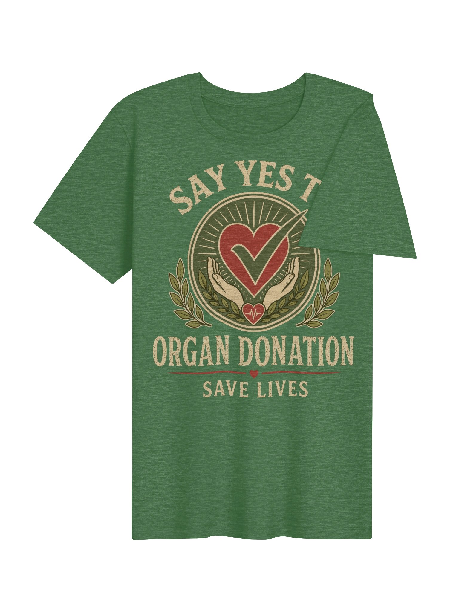 Say Yes To Organ Donation. T-Shirt product image (24)