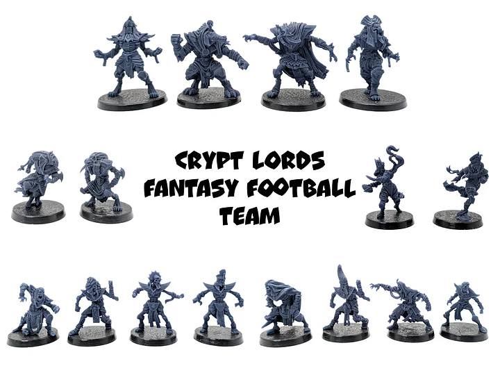 Crypt Lords Fantasy Football Team - Big Child Creatives product image (1)