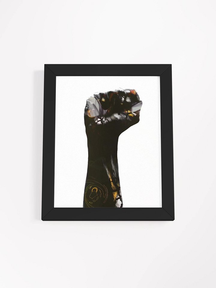Vibrant Ayous Wood Framed Matte Poster product image (1)