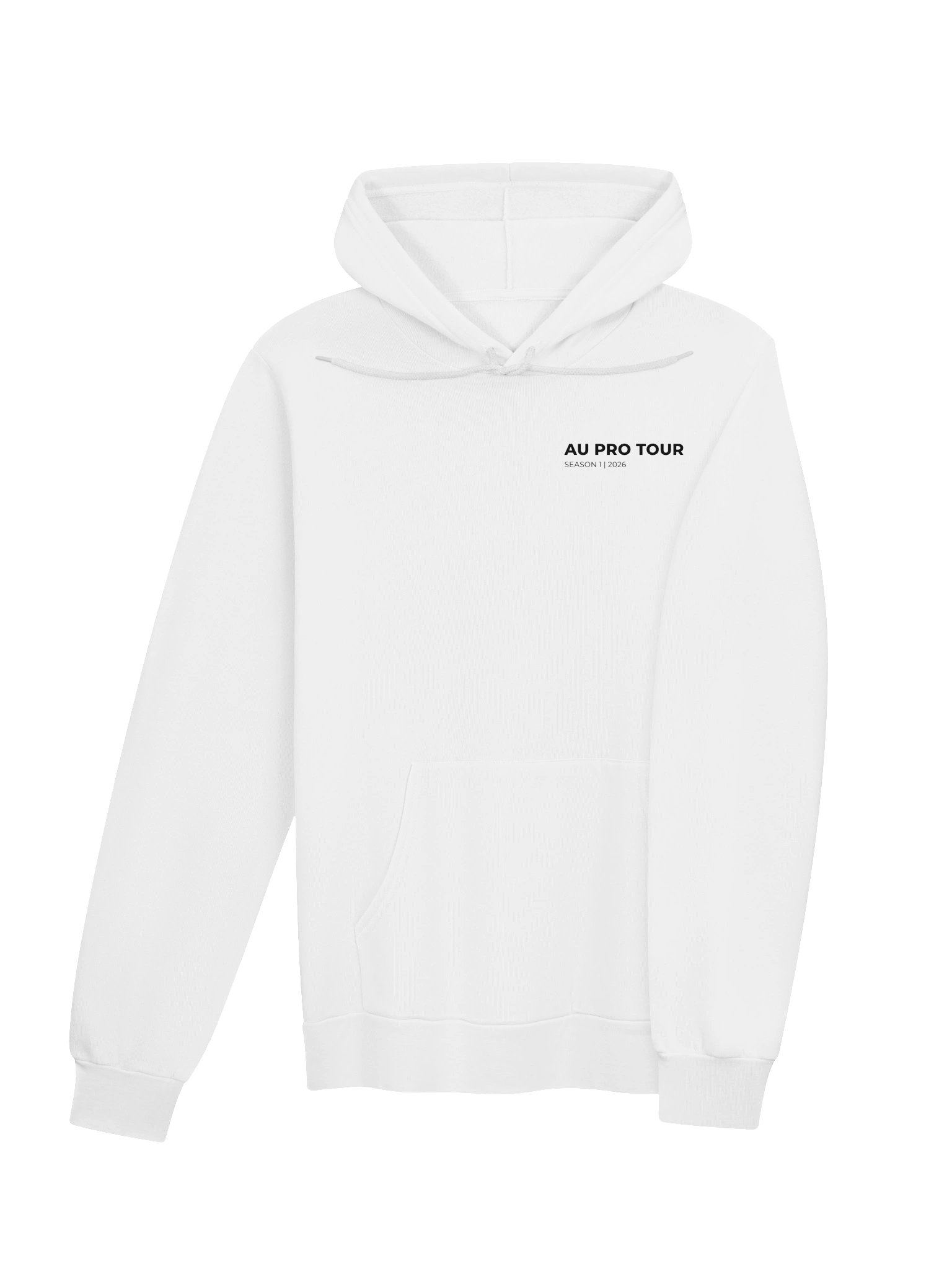 The "Circuit" White Hoodie - AU PRO TOUR 2026 product image (5)