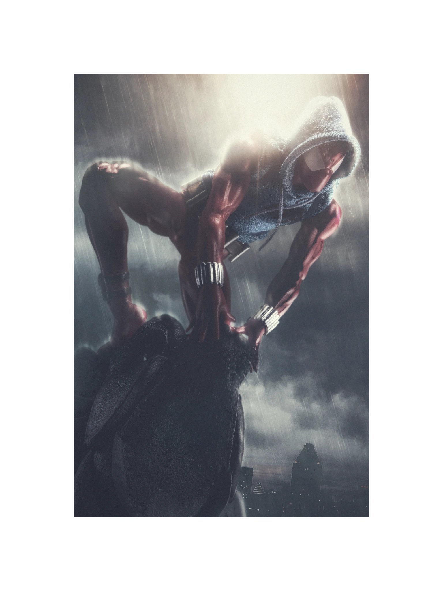 The Scarlet Wall-Crawler 12x18 Print product image (4)