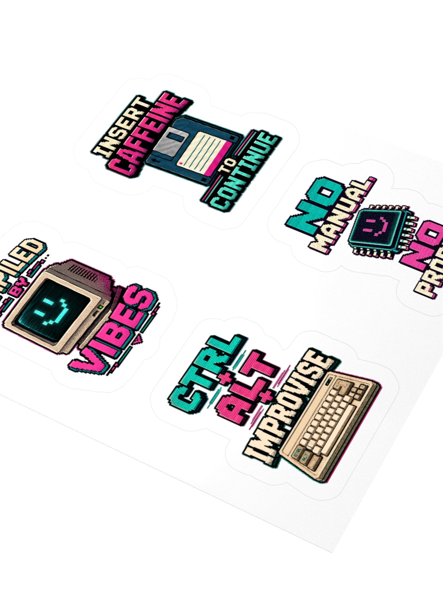 Compiled Chaos Sticker Pack product image (7)