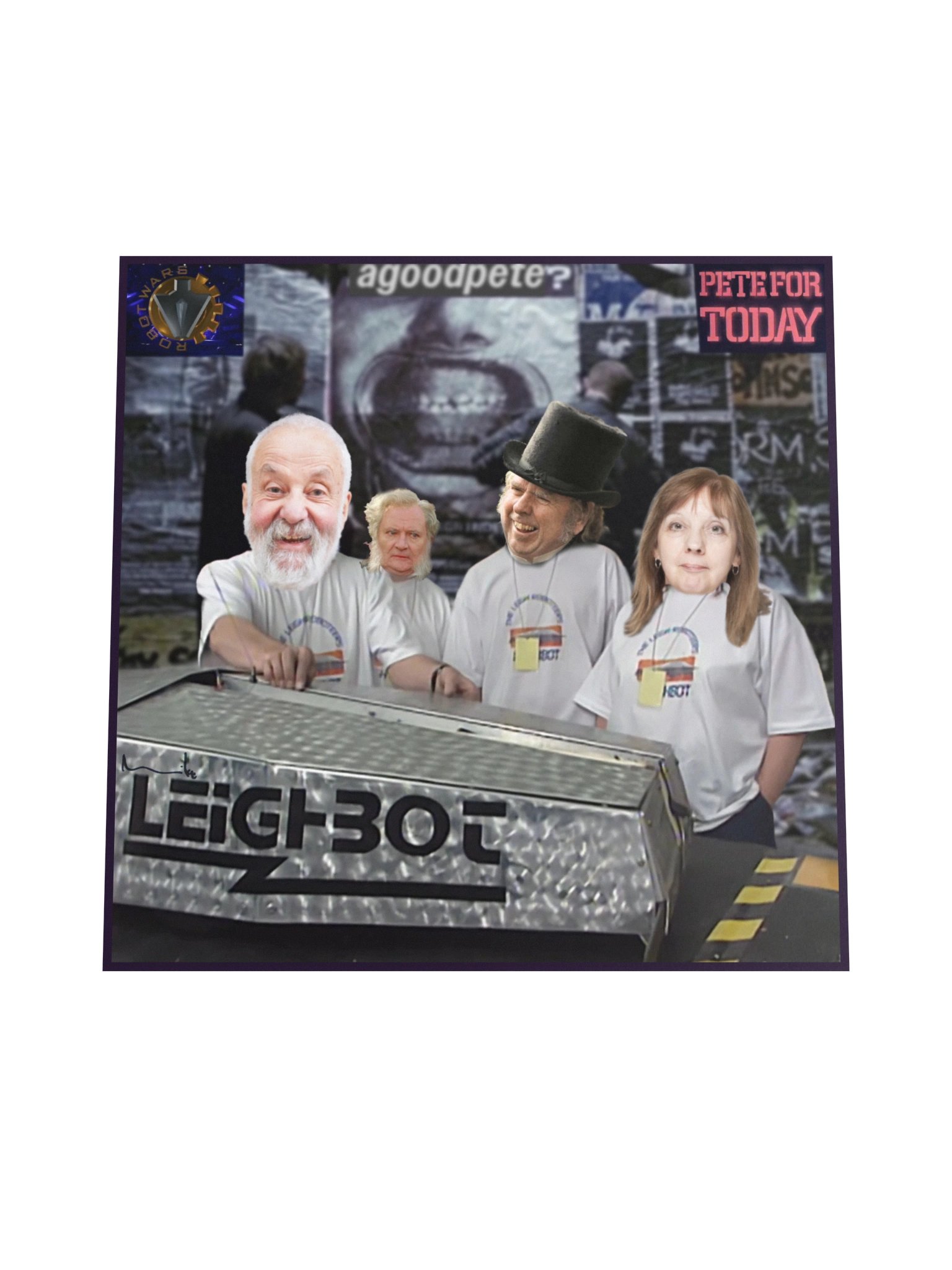 Mike Leighbot Poster product image (4)