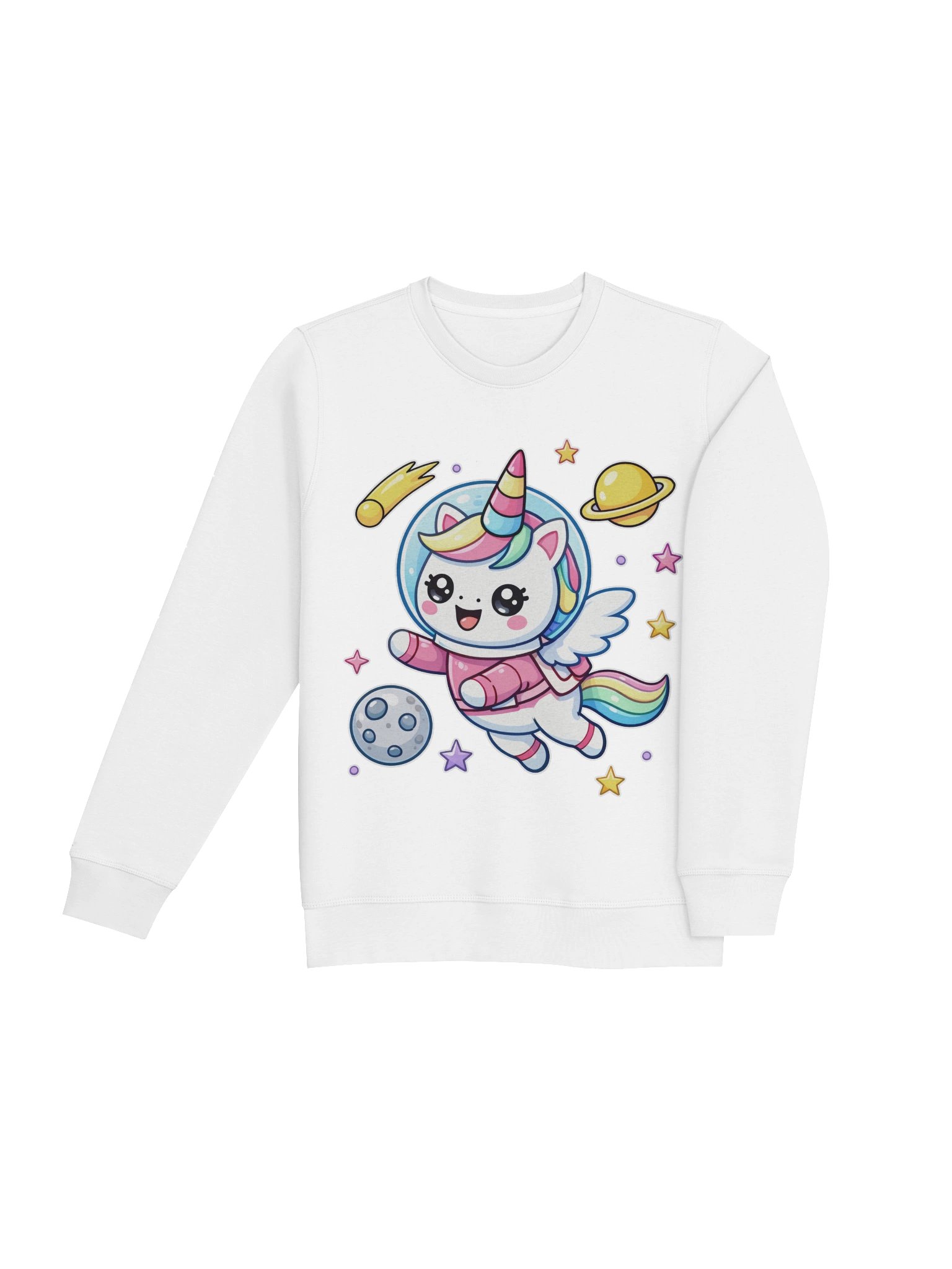 Galactic Unicorn Organic Sweatshirt product image (8)
