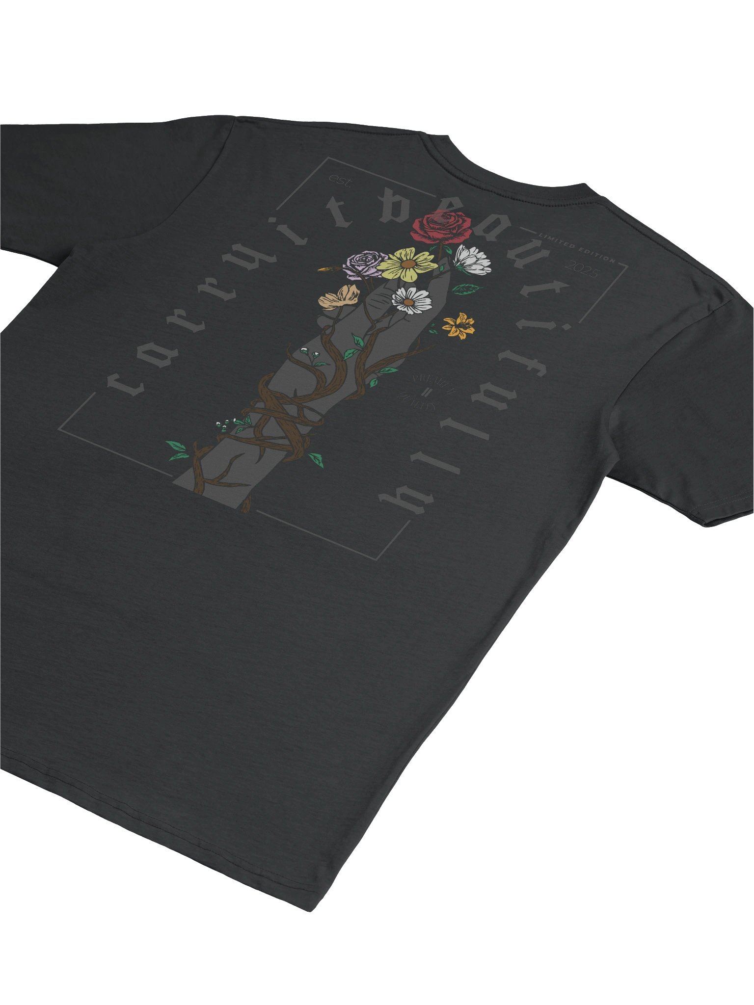 Hollow 'Limited Edition' Flowers Tee | Collection II product image (6)