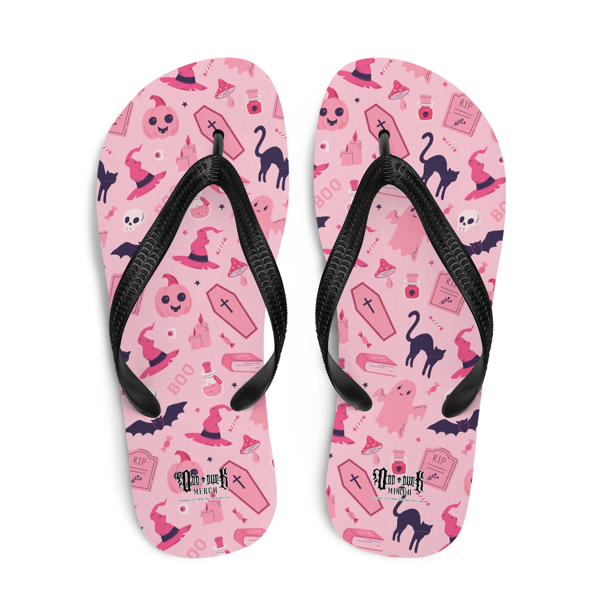 Pink Spooky Flip Flops product image (2)