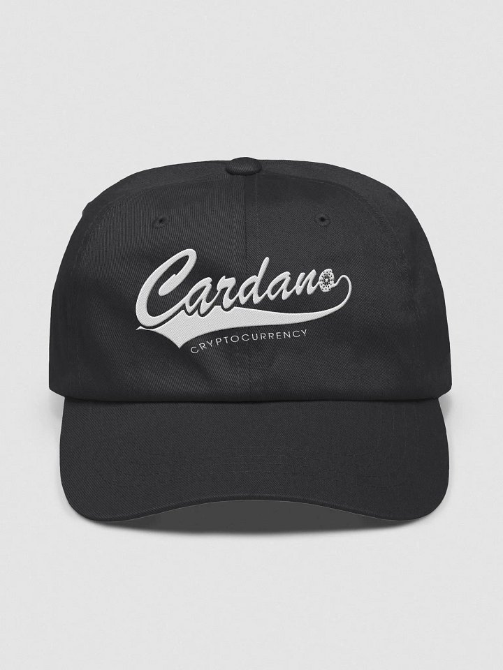 Stylish Script Logo Dad Hat 'Cardano' product image (1)