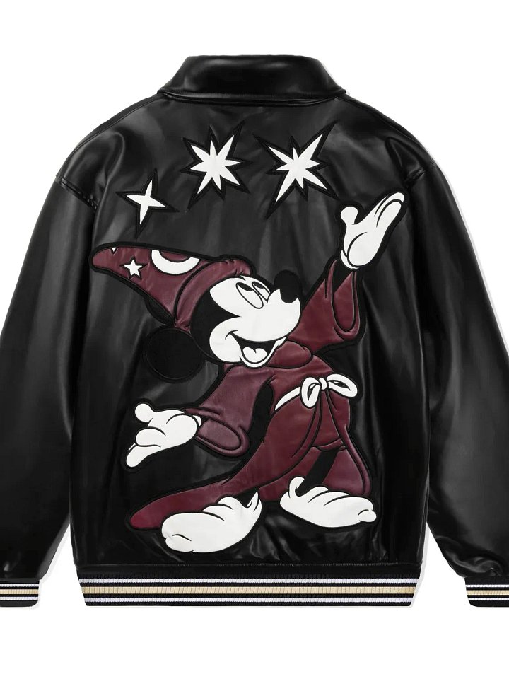 Black Fantasia Bomber Jacket product image (2)